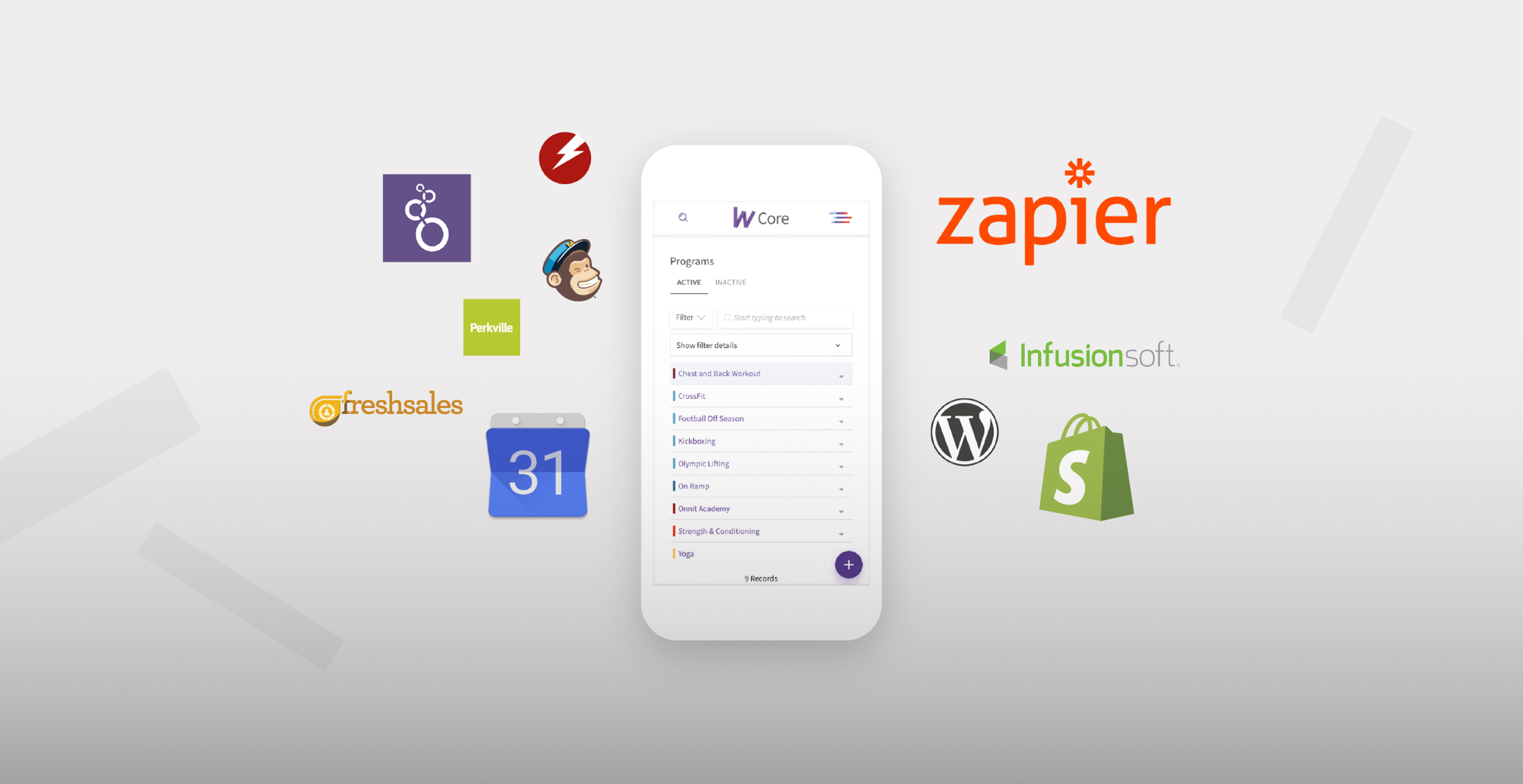 A tale of two apps — Wodify Core + Zapier