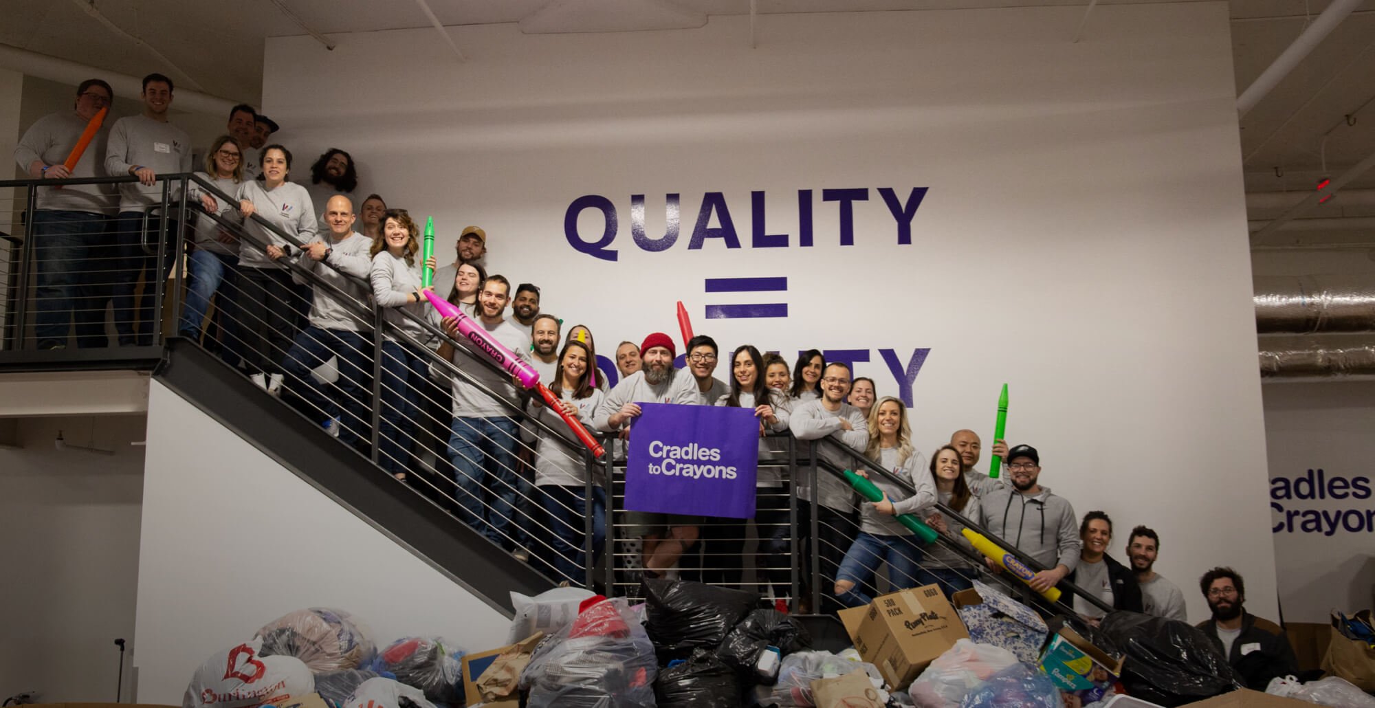 Wodify Gives Back - Cradles to Crayons